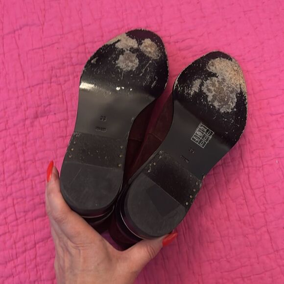 Alexander Wang burgundy suede Kori boots, US8,5 - Picture 10 of 12